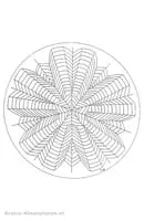 Mandalas Geo kleurplaat 16